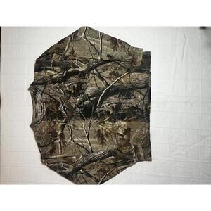 Vintage long sleeved camouflage shirt
